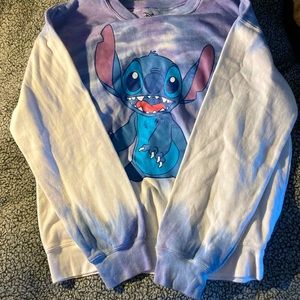 Disney, tie dye, (blue, purple and white), woman’s medium